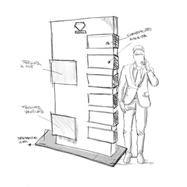 Totem Freestanding Gammastone