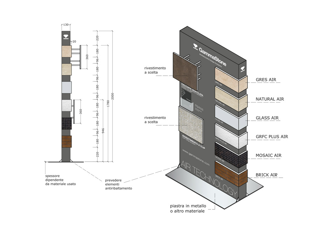 Totem Freestanding Gammastone